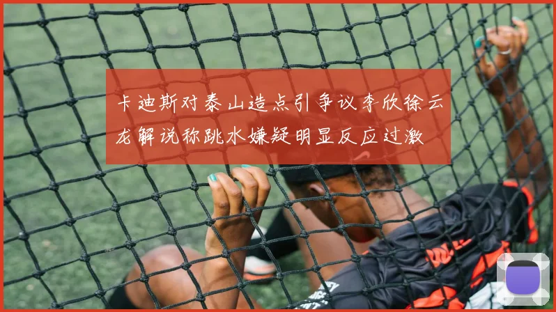 卡迪斯对泰山造点引争议李欣徐云龙解说称跳水嫌疑明显反应过激